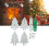 3D Electronic Christmas Tree Kit with LED Gradient Light for Soldering Practice 15