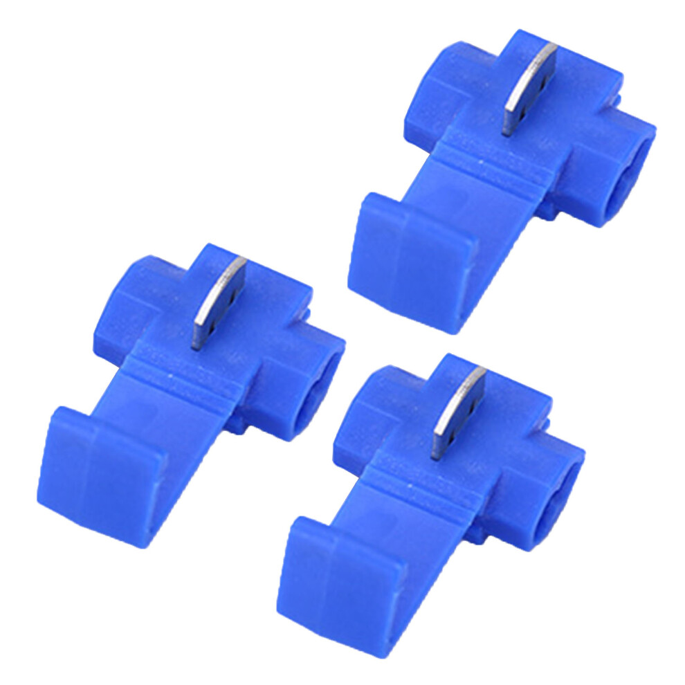 100Pcs Solderless Quick Splice Snap Connector Pp Casing For Wiring 105 8191372223264