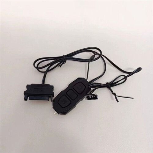 ARGB Controller Cable 5V 3 Pin RGB Controller  Power Supply Light Strips Controller Cable for PC Motherboards 2