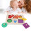Εκπαιδευτικό παιχνίδι Montessori, παζλ με γεωμετρικά σχήματα από φυσικό ξύλο για 6