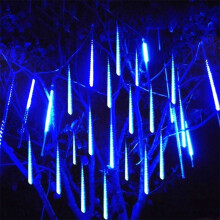 Spectacle lumineux effet pluie de météores, LED pour décoration extérieure, résistant aux intempéries et doté d'une luminosité élevée,