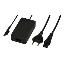 Surface Pro Ladegerät, inklusive Netzkabel für Microsoft Surface Pro 3, 4, 5, 6, 7, X, Surface Go, Surface Book, Surface Laptop 3, 2, 1, magnetisch
