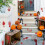 Διακοσμήσεις για τρομακτικά πάρτι για το Halloween, αυτοκόλλητα PVC με θέμα τρόμου για 3