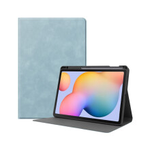 Skórzane etui do Samsung Galaxy Tab S6Lite 10,4", ultracienkie, z podstawką folio i możliwością ustawienia pod wieloma kątami dla lepszego