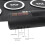 (Black) Dual bluetooth portable hand drum 2