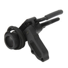 Aluminum Alloy Falling Arrow Rest for Compound Bows, Black, 156g