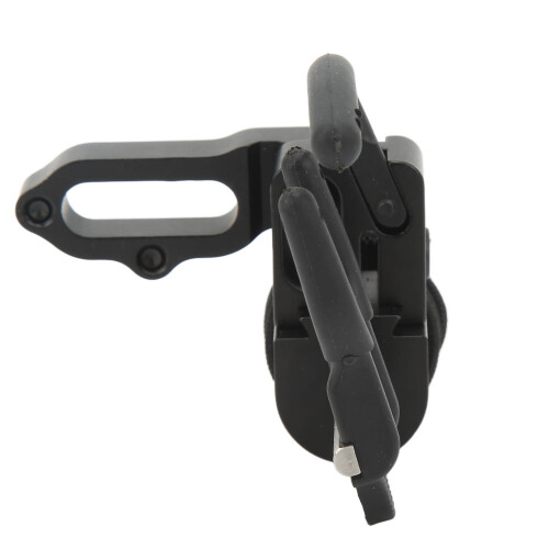 Aluminiumlegierungs-Fallbogenpfeilhalter für Compoundbogen, Schwarz 2