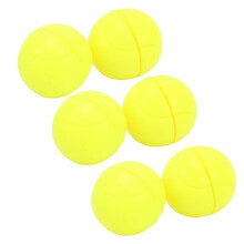 6Pcs Fluorescent Yellow Silicone Tennis Racket Dampeners, 23mm
