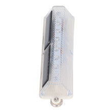 Solar-Warnleuchte 1800 mAh 8 LEDs PC Weiß tragbar