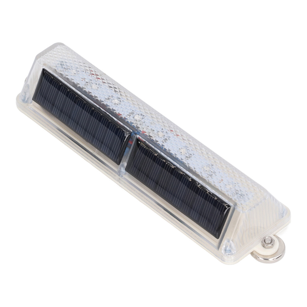 Solar Warning 8Led, 5.5V 1800Mah, Waterproof, / Light/Red/Blue 8241372229879
