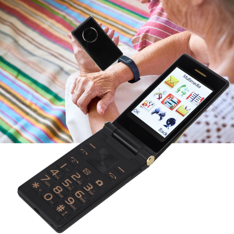 Large Screen Clamshell Phone M3 1 2G Dual Sim Long Standby 5900Mah Battery 4241372232262