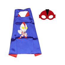 (Black SpiderMan, S) Ninja Turtle Cape Cloak with Eye Mask Kids Halloween Cosplay Costume Party Outfit