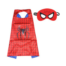 (Wonder Woman, L) Ninja Turtle Cape Cloak with Eye Mask Kids Halloween Cosplay Costume Party Dress Up
