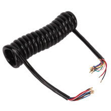Trailer 13 Core Coiled Power Cable 20AWG 9.8ft for RVs & Trailers