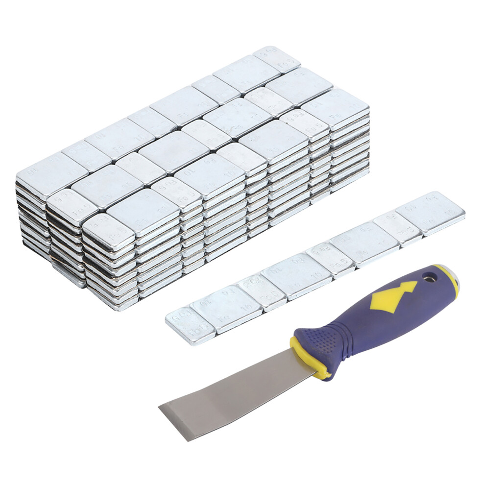 Corrosion Resistance Wheel Weight Adhesive Tape, Powder Coated Steel Offers Superior Protection, High Quality Adhesive For Secure Attachment, Low Blue 9358999549750