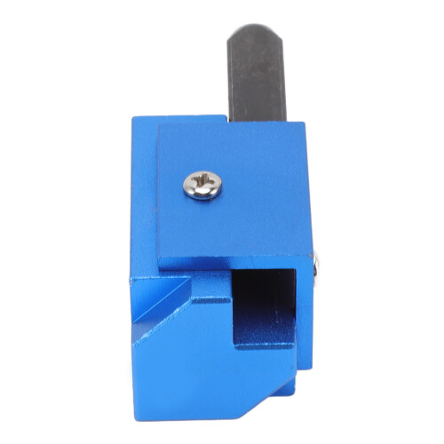 Blue Right Angle Corner Chisel for Woodworking Recessed Hinge & Door Lock Tool