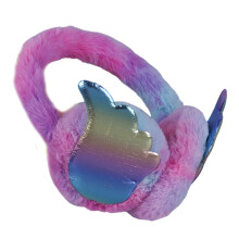 Cache-oreilles à ailes de dessin animé coloré, bandeau en-J