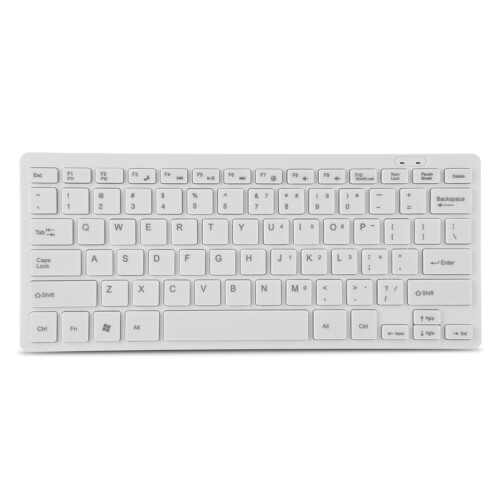 Mini teclado ultrafino com ampla compatibilidade, 78 teclas e design ergonômico, plug and play e interface USB padrão, cabo robusto e de alta