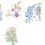 Blumenaufkleber für Scrapbooking, Vintage, 9
