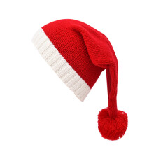 Chapeau de nouveauté réglable, chapeau de-boule de poils rouge