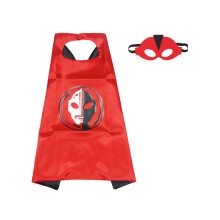 (Transformers, S) Ninja Turtle Cape Cloak with Eye Mask Kids Halloween Cosplay Costume Party Dress Up