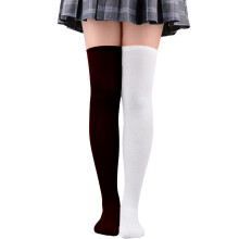 (StyleH)Halloween Over Knee Socks Striped for Adults Christmas Gifts Fashionable Comfortable Women Socks