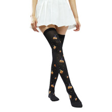 Halloween Cosplay Over Knee Thigh High Socks Cartoon Pattern Costume for Festive Parties
