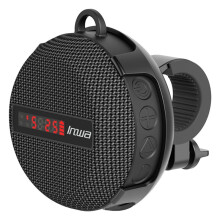 INWA Quick Display Speaker Portable Waterproof and Dustproof Outdoor Cycling Speaker - Black