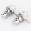 10Pcs Rhodium Plated RCA Socket RCA Female Panel Mount Plug Audio Terminal RCA Panel Mount Chassis 4
