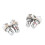 10Pcs Rhodium Plated RCA Socket RCA Female Panel Mount Plug Audio Terminal RCA Panel Mount Chassis 2