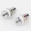 10Pcs Rhodium Plated RCA Socket RCA Female Panel Mount Plug Audio Terminal RCA Panel Mount Chassis 3