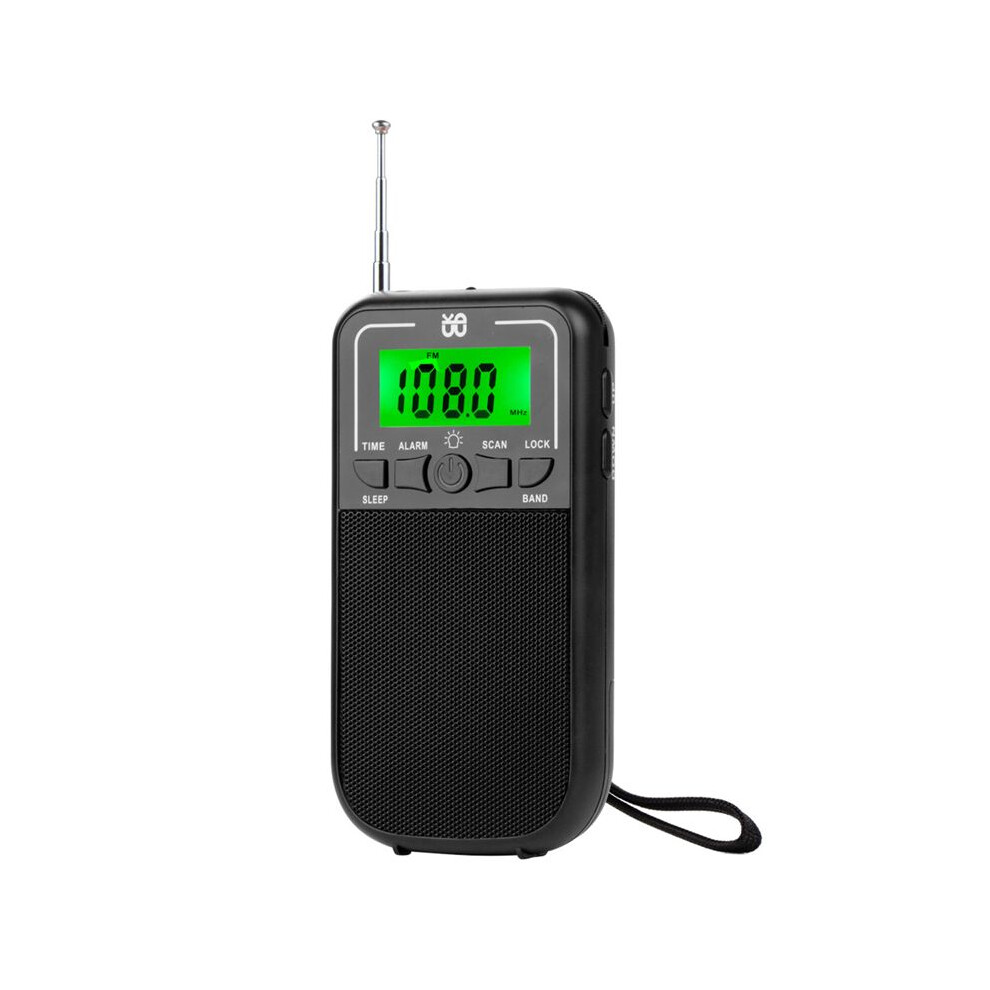 Portable Am Fm Sw Radio,Transistor Radio With Led Flashlight, Emergency Pocket Walkman Radio For Outdoor Camping 4713729353604