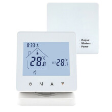 RF Wireless Room Thermostat for Gas Boiler Heating Touch Screen Controller Home Programmable WiFi Thermostat