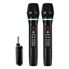 UHF Wireless Microphone Handheld Karaoke Microphone Recording Studio Home Party Singing for Car Speaker