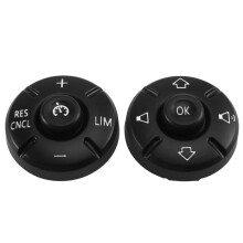 61316814567 61319360507 Car Steering Wheel Cruise Control Button Cover Trim for Cooper F55 F56 F57 F60 A Style
