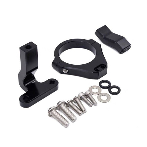 Motorcycle Stabilizer Steering Damper Clamp Mounting Bracket Support Kit for  703RR
