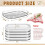 Meat Container for Fridge with Lid 4-Layer and 2-Layer Stackable Lunch Meat Container for Cold Cuts Storage Containers 6