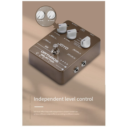 JOYO JF-24 Orthros Selector  Pedal Multi-Mode Bypass Control  Elgitarr Effektpedaler 2