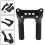 6Inch Pullback Handlebar Riser Top Clamp for  Sportster Dyna Street Bob FXDB 4