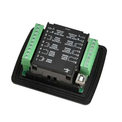 MEBAY ATS320AC for Generator ATS Controller Panel Auto Transfer  with USB Port Dual Power  Controller Panel 1