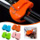 8pcs Fishing Rod Clip Portable Auto Fixed Fish Rod Poles Holder Strap Fits for Shore/Telescopic Rods & Fixed 3