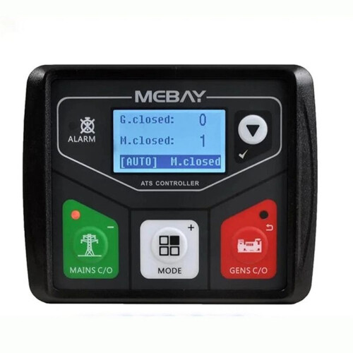 MEBAY ATS320AC for Generator ATS Controller Panel Auto Transfer  with USB Port Dual Power  Controller Panel 2