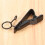 5 Pcs Ring  7.5 mm Microphone Clip Holder Tie Clip Collar Clip Practical (Black) 5