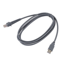 1 X USB A Stecker Auf RJ45 Kabel 7 Fuß 2M ,Für Symbolischen Barcode Scanner LS4278 LS2208 2208AP