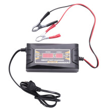 Son-1210D+ Lcd Fast Lead-Acid Battery Charger 12V 10A For Car Motorcycle Eu Plug