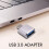 Usb C Till Usb-Adapter 2-Pack Typ C Till Usb 3.0-Adapter Usb-Adapter Som StöDer Otg för  S9/S8/Not 8 Typ C-Enheter(Silver) 2