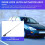 Antena de RáDio de Carro de 21,5 Polegadas Teto AéReo EstéReo para /Focus 2000-2007 55Cm Am/Fm 2