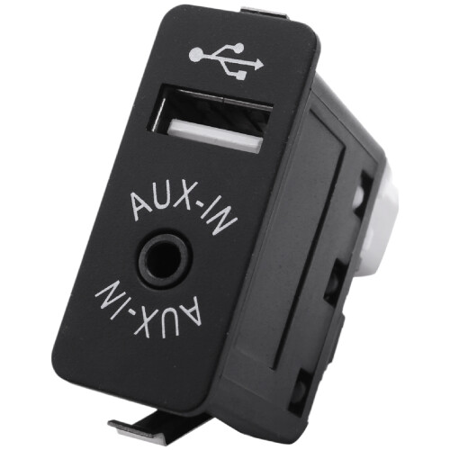 Car Aux Usb Port 12 Pin  Interface  Panel Music Adapter for  for  Cooper E39 E53 X5 Z4 E85 E86 X3 E83 2