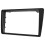 Fascia D'Autoradio Double 2 Din pour 2001-2005   LHD Dash Mount DVD Frame Auto Stereo Adapter 5
