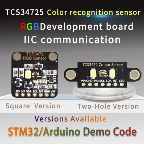 Färgigenkänningssensor TCS230 TCS3200 Bright Light Sensor RGB för  STM32  3.3/5V 2